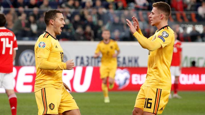 Rusia - Bélgica en directo: Eurocopa 2020, en vivo