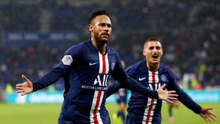 Neymar podría volver ante el Lille tras su lesión