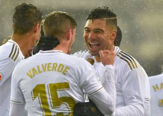 Casemiro y Valverde forman la sociedad perfecta en el Madrid