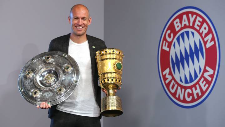 La nueva vida de Robben como entrenador de alevines