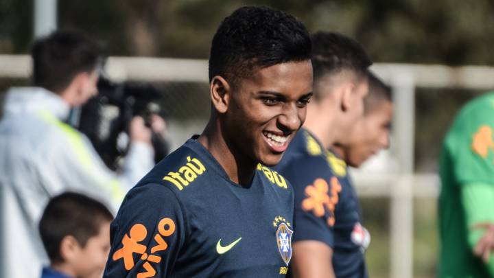 Rodrygo, con Brasil.