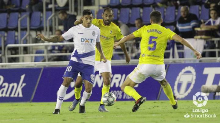 Tenerife - Cádiz en directo: LaLiga SmartBank en vivo