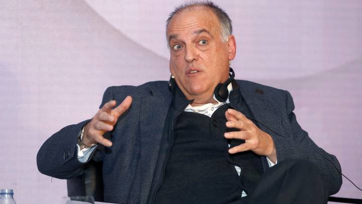 Tebas pide a la RFEF que "coja toro por los cuernos" ante la huelga en la Primera Iberdrola