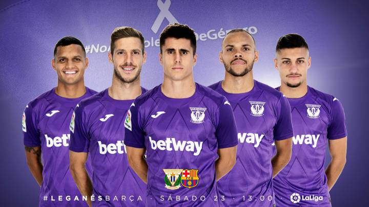 El Lega irá de morado ante el Barça por la Violencia de Género