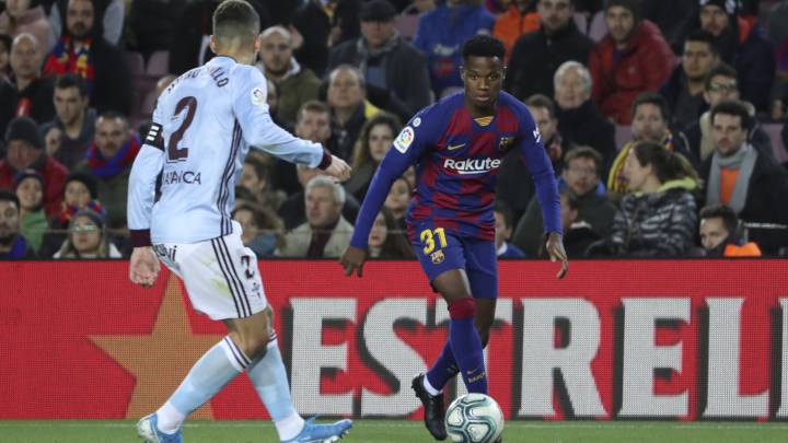 Ansu Fati es 'jurisdicción' de Valverde, Abidal y Planes