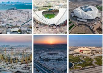 Así están los estadios del Mundial de Qatar 2022 a tres años de su inicio