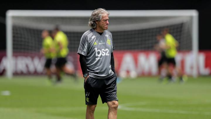 Jorge Jesús se enfrenta a Enzo Pérez, su creación