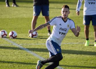 Ocampos se apunta a la cita del Sevilla en Valladolid