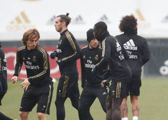 Bale trains with Madrid squad for the first time since Oct. 4