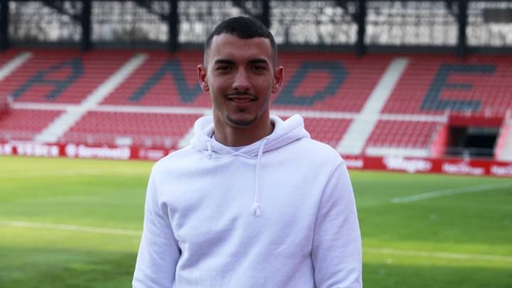"Mi sueño es jugar en el Mallorca, pero estoy centrado en el Mirandés"