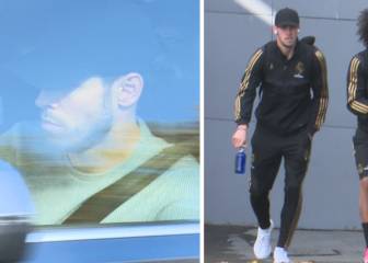 La tensa llegada de Bale a la concentración del Real Madrid