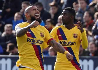 El Barça vence con mucha dificultad al Leganés