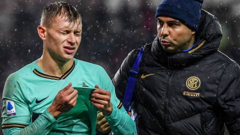 El Inter pierde a Barella, que deberá operarse por lesión de rodilla