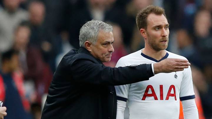 Mourinho desvela sus dudas con Eriksen: "Decidiremos con el club"