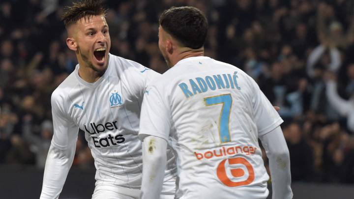 Benedetto y Radonjic aúpan al Marsella a la segunda plaza