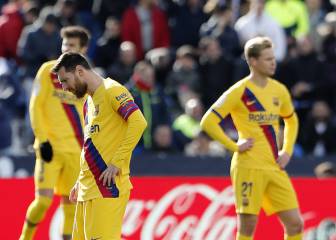 Barça's half-time team talk suggests worrying signs