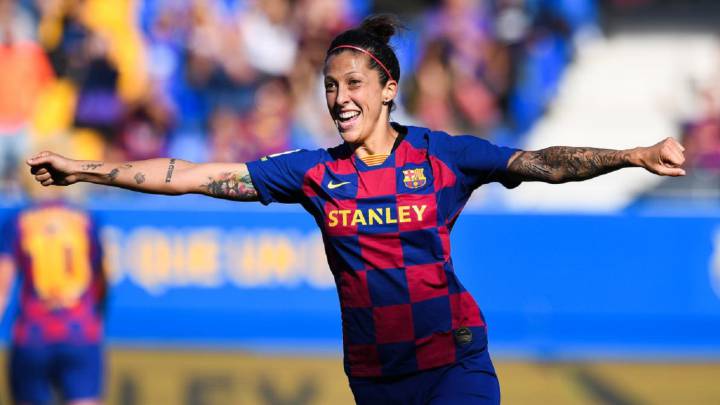 Jenni Hermoso, jugadora del Barça.