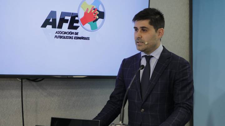 David Aganzo, presidente de la AFE.