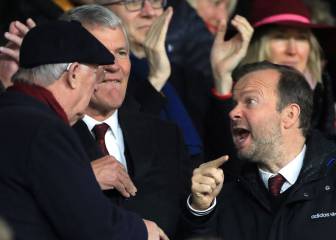 Tension at Manchester United spills over to the VIP box