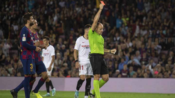 Mateu Lahoz pitará el Atlético de Madrid-Barcelona