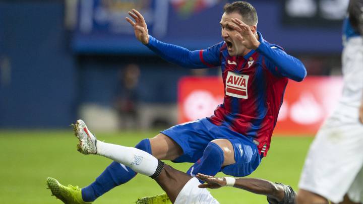 El Eibar acaricia la zona baja de la clasificación