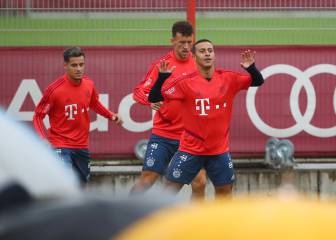 El DT del Bayern explicó por qué no cuenta con Thiago y Coutinho