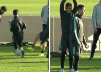 Watch: nutmegged Ronaldo's reaction after team mates jest
