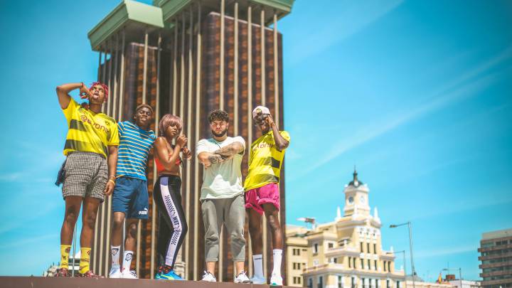 Afrojuice, que actuarán en el II Mahou Urban Football.