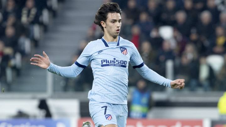 João Félix contra la Juventus.