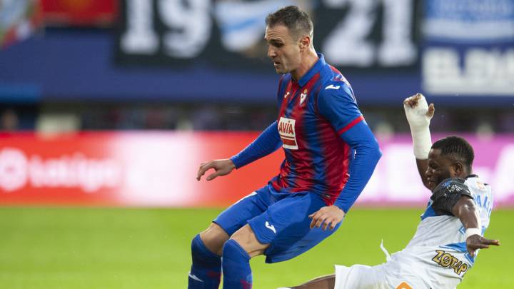 Kike García, jugador del Eibar.