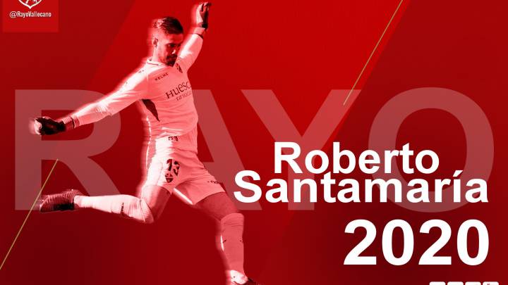 Roberto Santamaría, nuevo fichaje del Rayo.