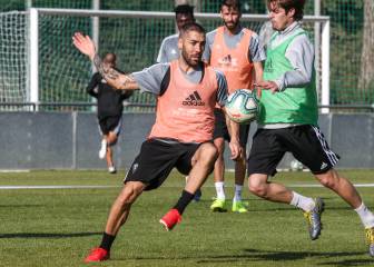 Perea volvió a los entrenamientos con el Cádiz