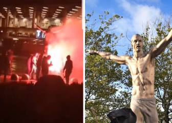 Los ultras del Malmoe se vengan de Ibra por entrar en el Hammarby