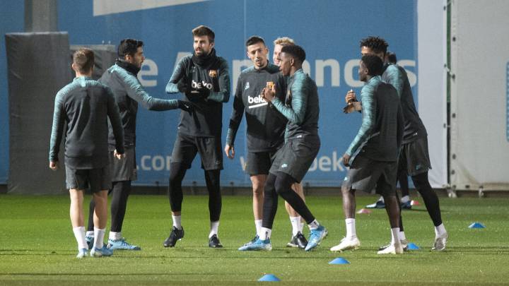El Barça empieza a preparar el partido del Wanda