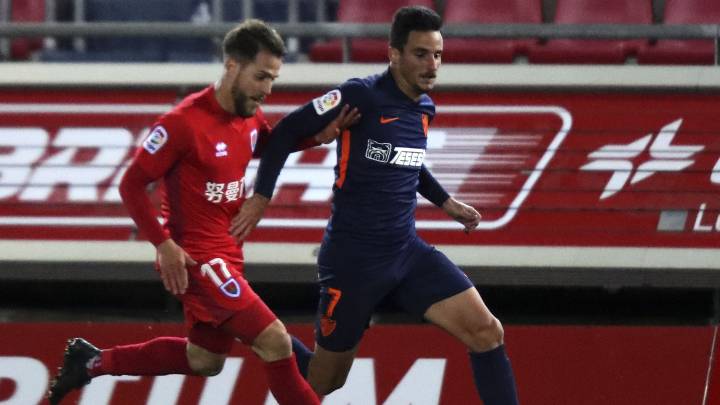 Numancia - Málaga en directo: LaLiga Smartbank, en vivo