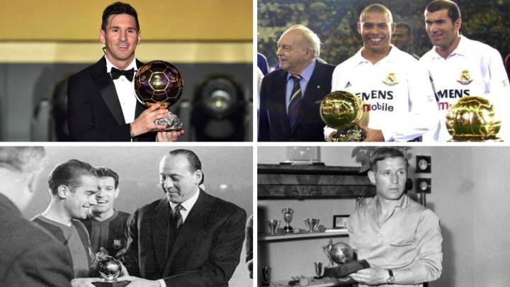 Los 7 jugadores que han ganado Balón de Oro, Plata y Bronce