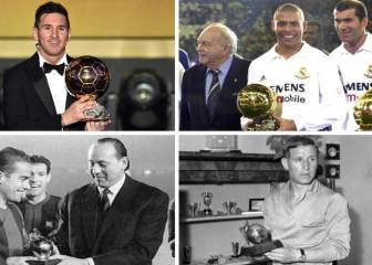 Los 7 jugadores que han ganado Balón de Oro, Plata y Bronce