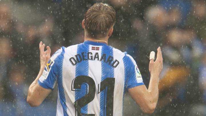 ODEGAARD en el REAL SOCIEDAD - EIBAR