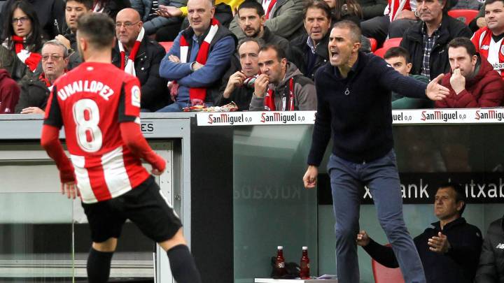 Garitano: "Tienes que ponerte a la altura en estos duelos"