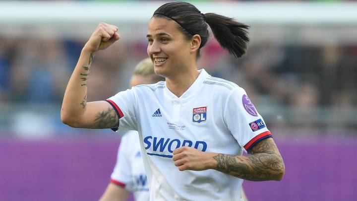 Dzsenifer Marozsan, jugadora del Lyon.