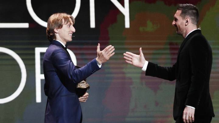 Modric y su gesto con Messi: "A ver si se convierte en tradición".