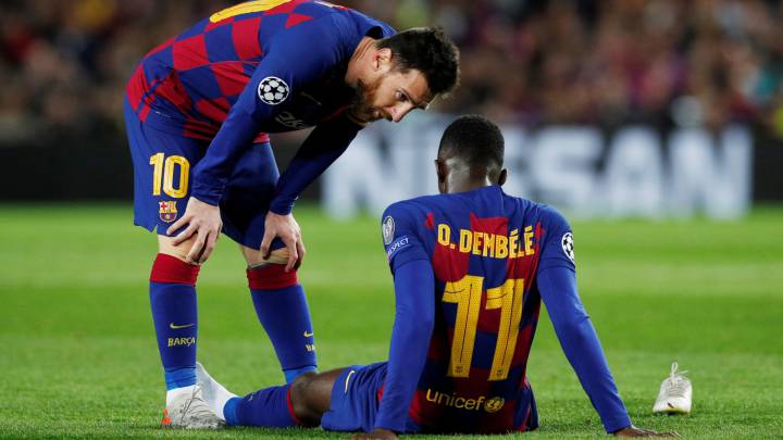 El Barça descarta fichar pese a la incógnita Dembélé