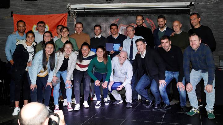 La Peña Rayista 2004 premió a Embarba, Alicia y al mítico Isi