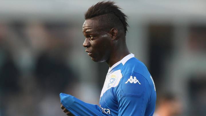Balotelli podrá abandonar "gratis" el Brescia en enero