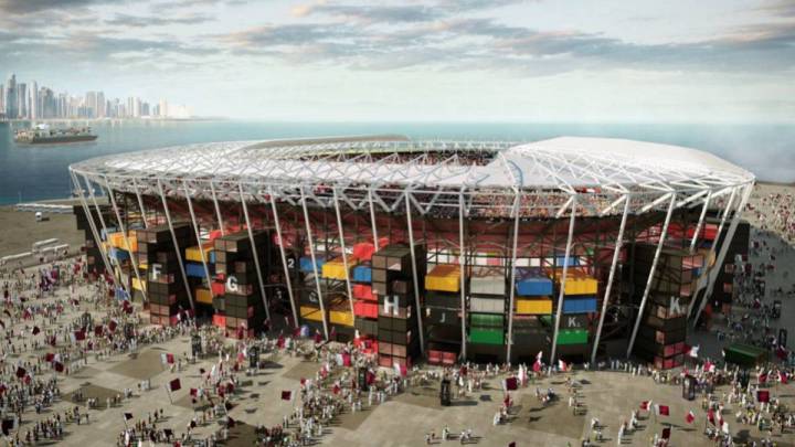 Uno de los estadios que albergará el Mundial de 2022 en Qatar.