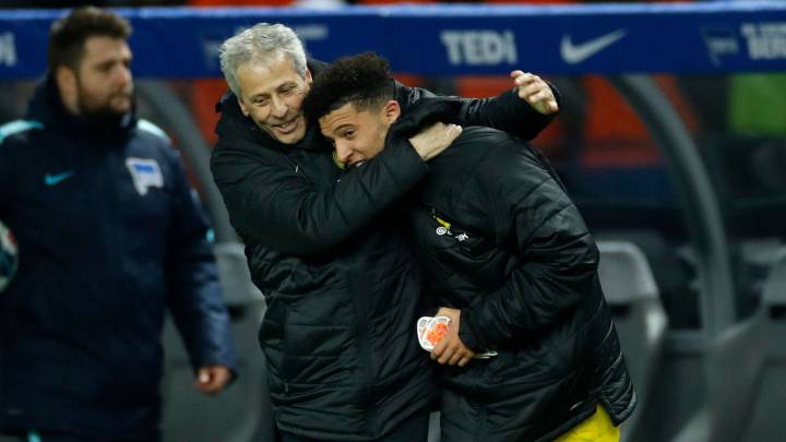 El Borussia Dortmund intenta retener a Jadon Sancho.