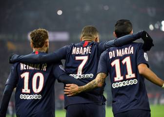 Mbappé y Neymar marcan en la victoria del PSG