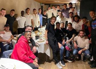 El Madrid celebró la cena de Navidad con un 'amigo invisible'