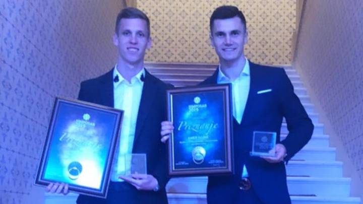 Dani Olmo, elegido el mejor futbolista de los Balcanes