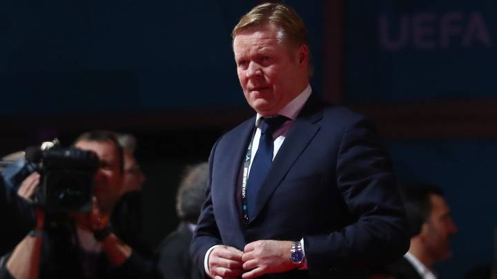 Koeman no se moja: "Soy seleccionador de Holanda"